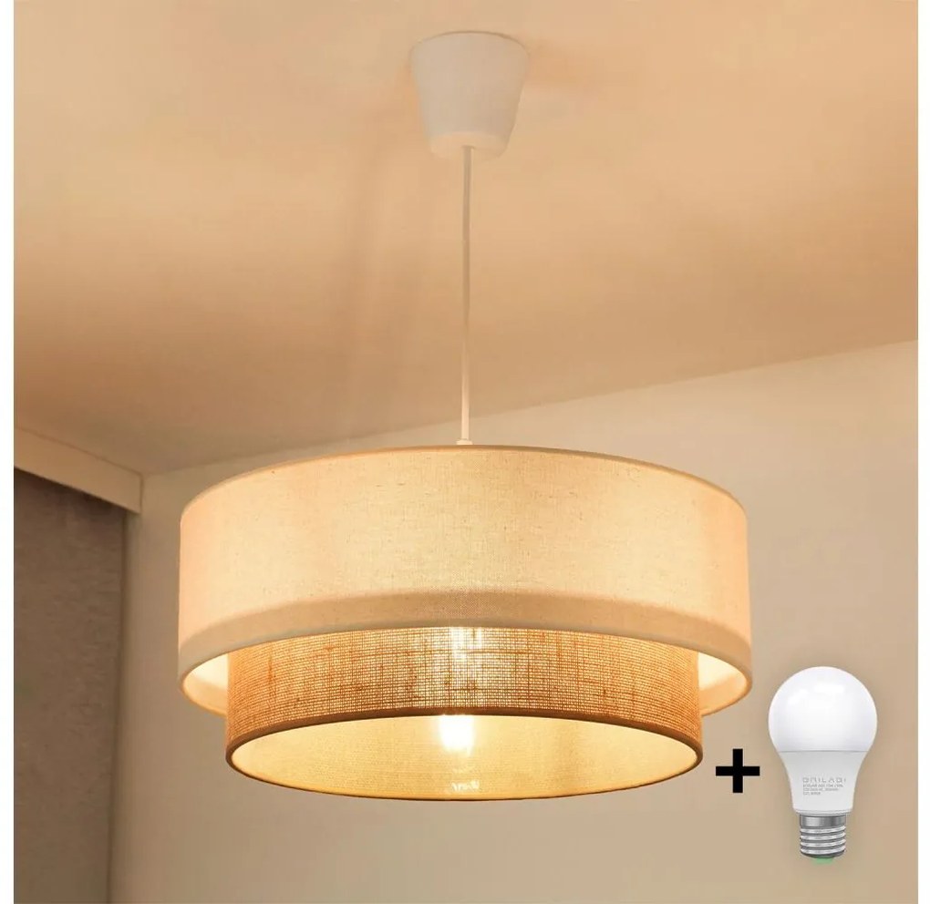 Brilagi - LED Żyrandol na lince BOHO STYLE 1xE27/15W/230V śr. 40 cm