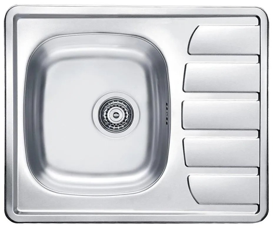 ALVEUS 1098940 - Zlew kuchenny ZOOM 61,5x50 cm satyna, do montażu górnego