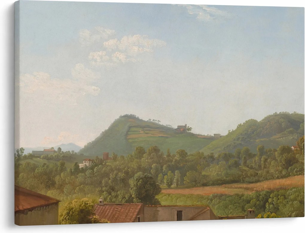 Obraz - Simon Denis, View Near Naples, reprodukcje (70x50 cm)
