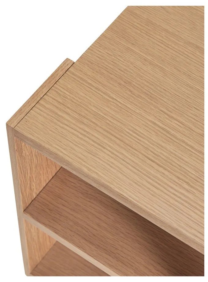 Stolik w dekorze dębu 37x37 cm Merge – Hübsch