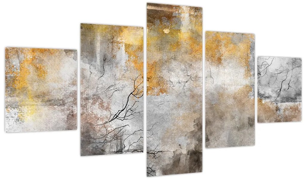 Obraz - Abstrakcja (125x70 cm)