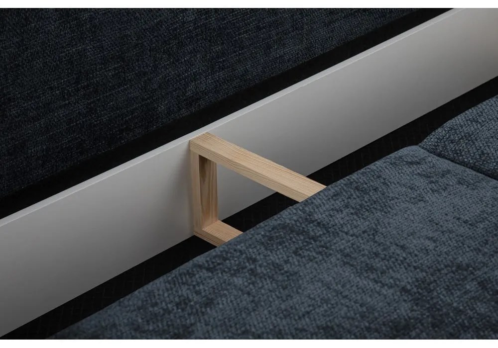 Ciemnoniebieska sofa 240 cm Matera – Cosmopolitan Design