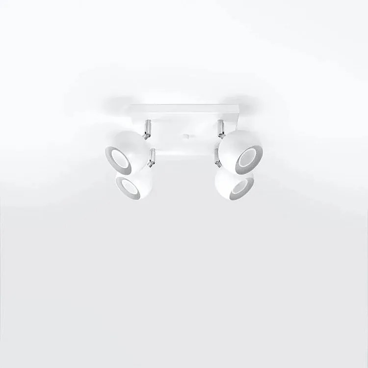 Plafon OCULARE 4 biały