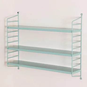 Modułowy Regał Ścienny Emine Patina Green - Sklum