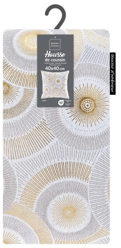 Bawełniana poszewka na poduszkę 40x40 cm Eclipse – douceur d'intérieur