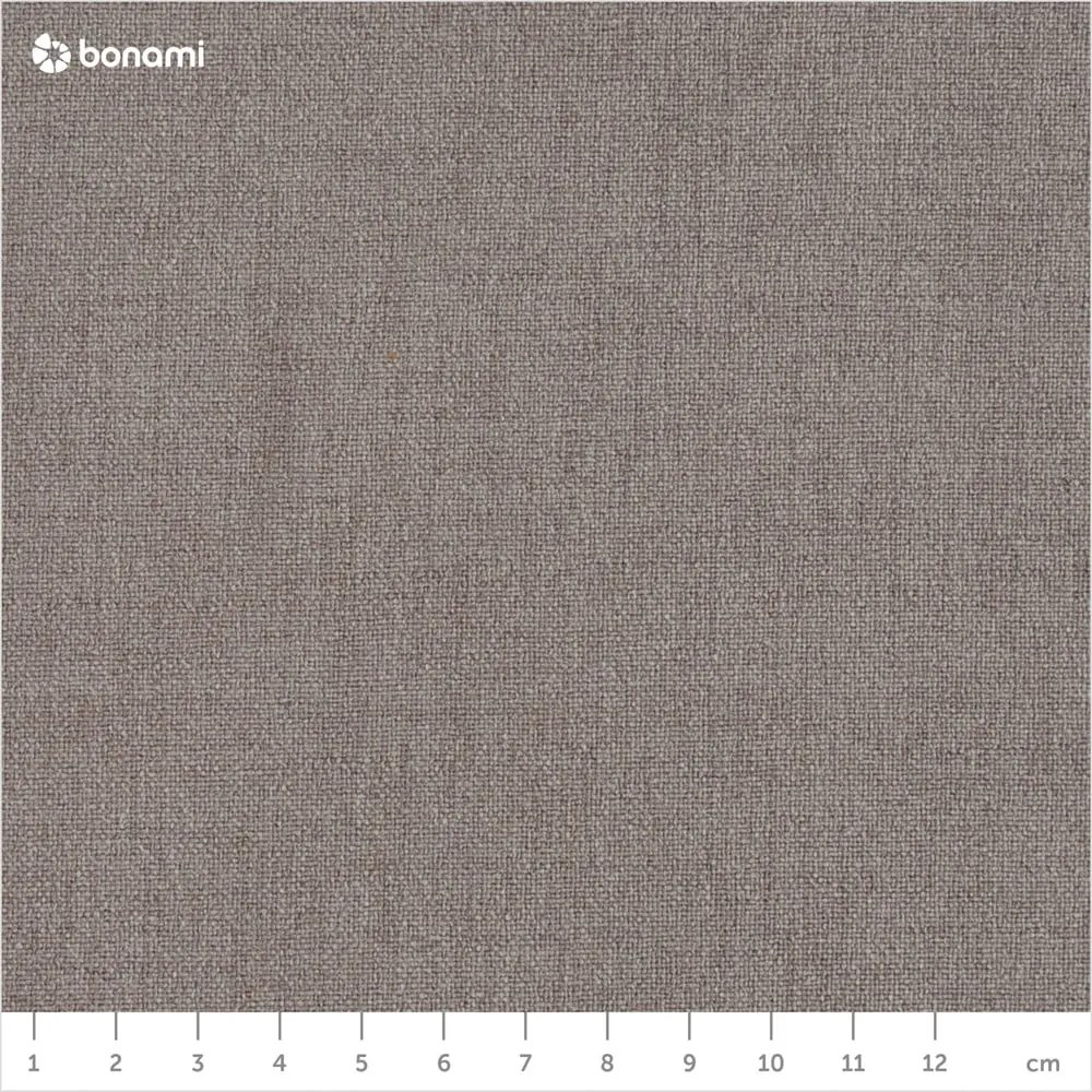 Szarobrązowe tapicerowane łóżko dwuosobowe 160x200 cm Mattis – Meise Möbel