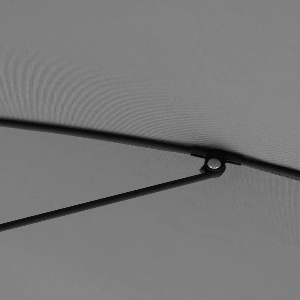 Doppler ACTIVE parasol ogrodowy 210 cm szary