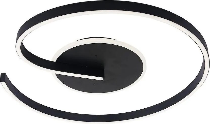 Lampa sufitowa LED LORENZO LED/22W/230V śr. 50 cm czarna