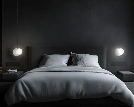 Loftowa czarna lampa wisząca z mlecznym kloszem 20 cm - D206 M0-A36