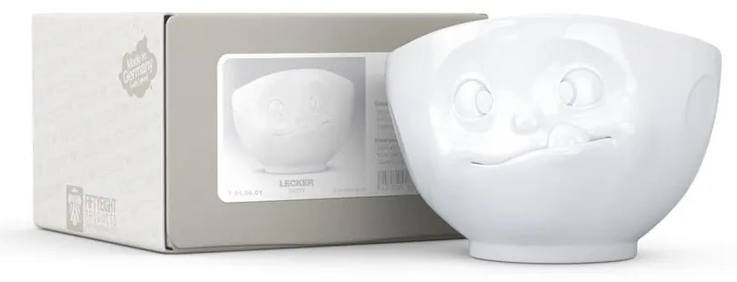 Biała porcelanowa łakoma miska 58products