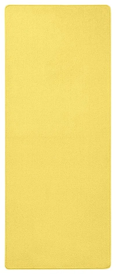 Żółty chodnik Hanse Home Fancy, 80x300 cm