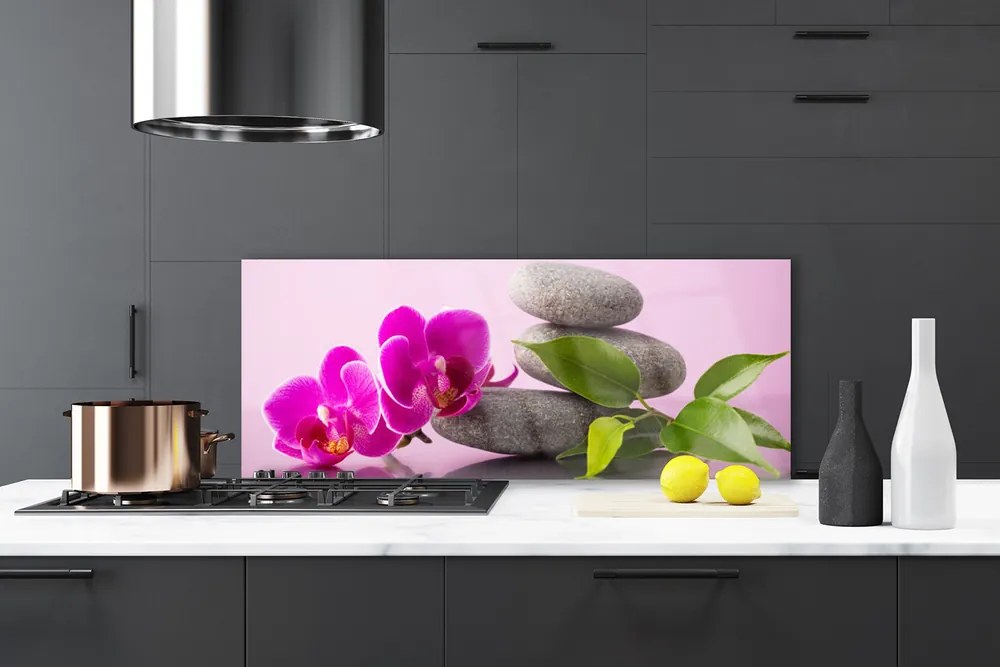 Panel Szklany Harmonijna Orchidea Zen