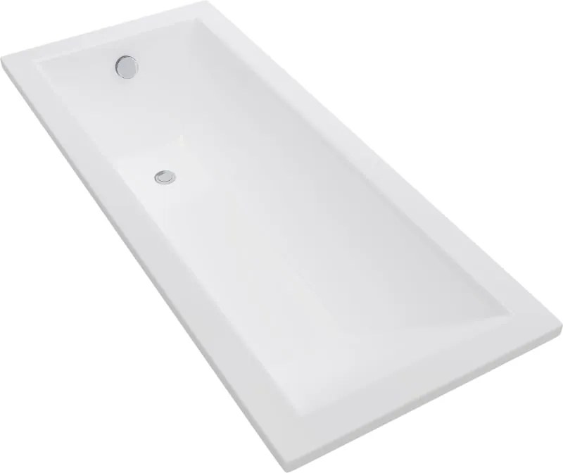 Mexen Cubik wanna prostokątna 120 x 70 cm, biała - 55031207000