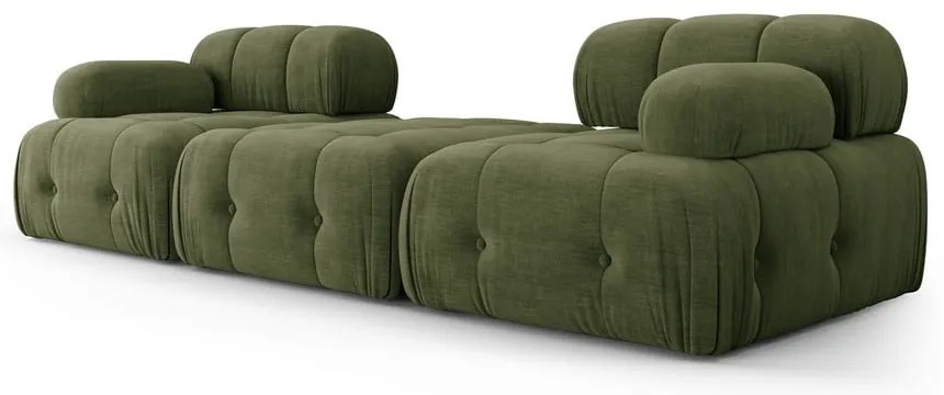 Ciemnozielony narożnik Ferento – Cosmopolitan Design