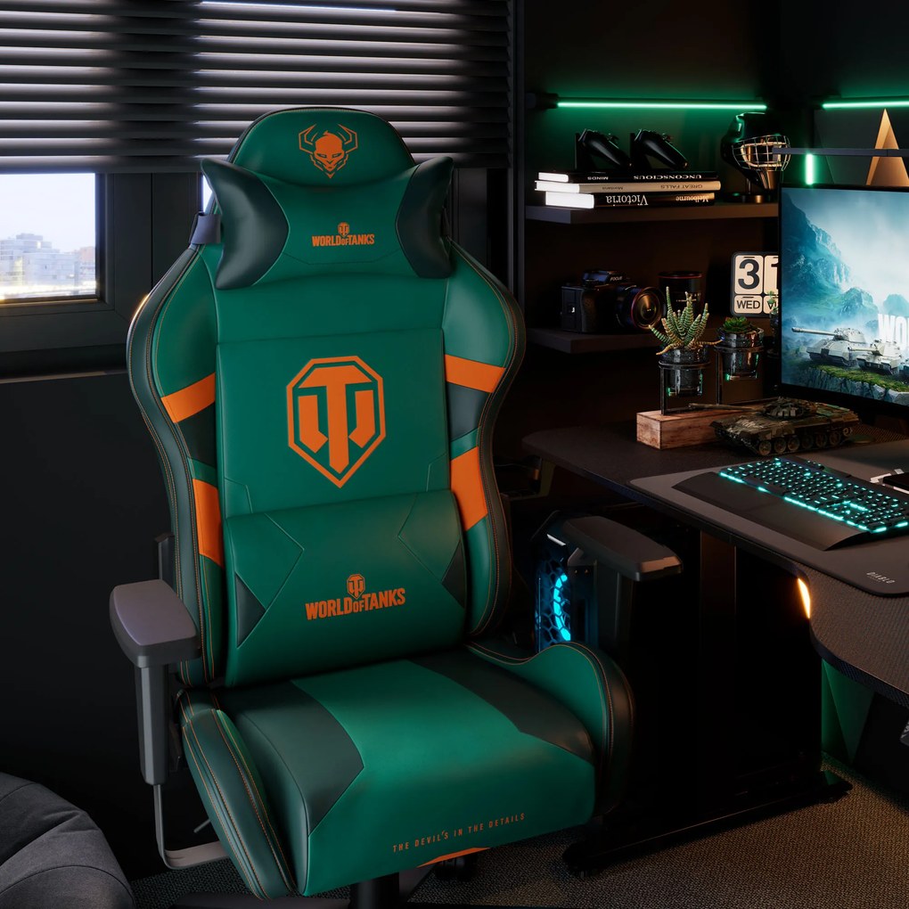 Fotel gamingowy Diablo X-One 2.0, World of Tanks