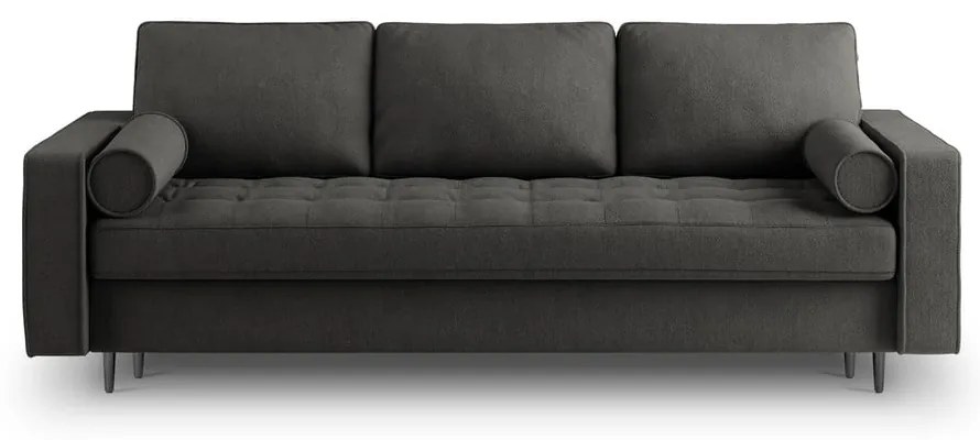 Ciemnoszara rozkładana sofa Milo Casa Santo