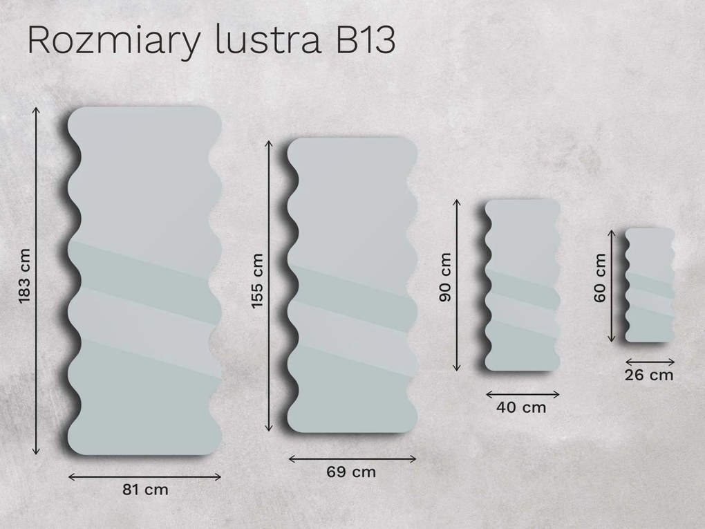 Lustro Base B13 26×60