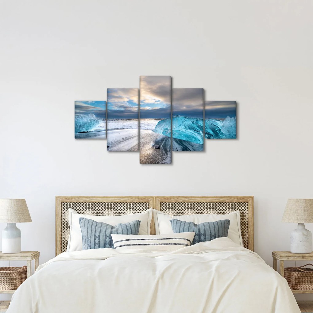 Obraz - Diamond Beach (125x70 cm)