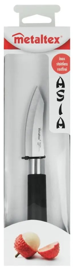 Nożyk ze stali nierdzewnej do warzyw Metaltex Asia, dł. 19 cm