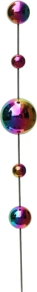 Metalowa wbijana dekoracja ogrodowa Rainbow – Garden Pleasure