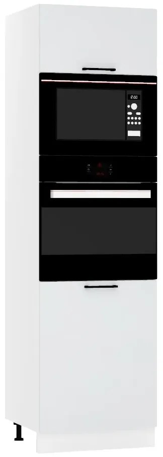 Szafka pod piekarnik i mikrofalę 60 DENIS D60 PK MV/2133 P/L szara STOLKAR