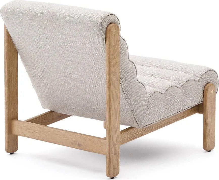 Beżowy fotel Magira – Kave Home