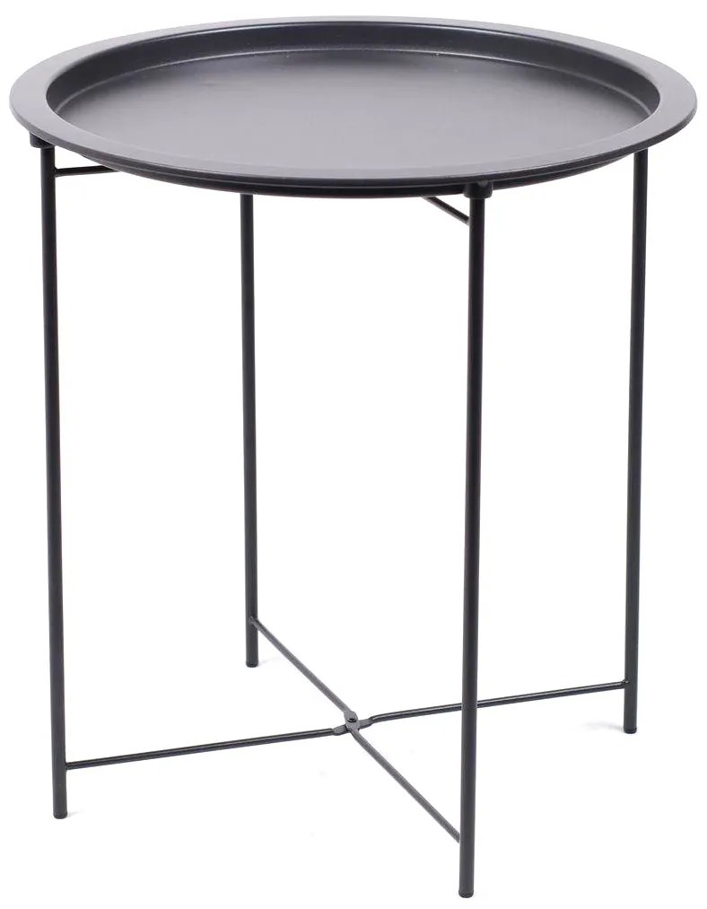 Mały stolik kawowy, okrągły blat, Ø 47 cm