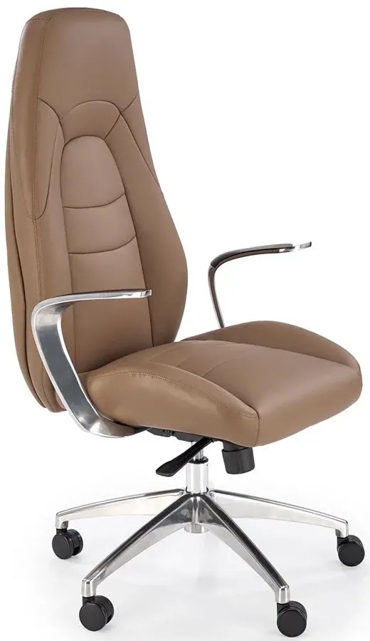 Fotel nowoczesny obrotowy cappucino C8-N52