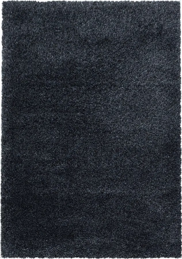 Antracytowy dywan 200x290 cm Fluffy – Ayyildiz Carpets