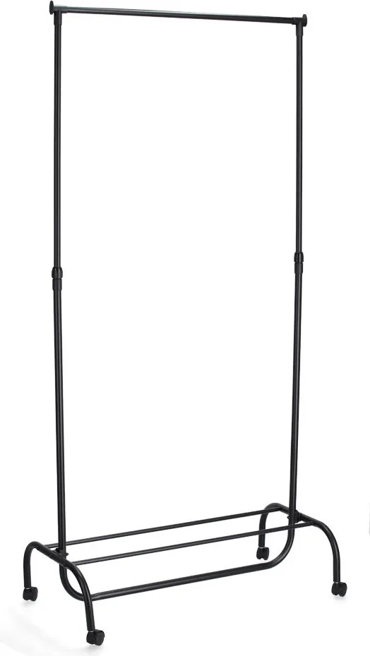 Mobilny wieszak na ubrania z regulowaną wysokością