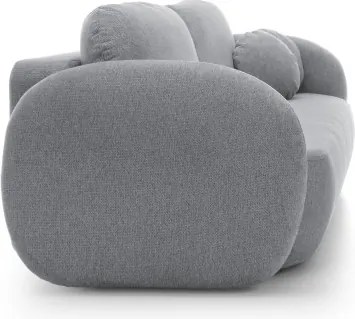 Sofa OLIO z funkcja spania i pojemnikiem JASNY SZARY ARAGON 93