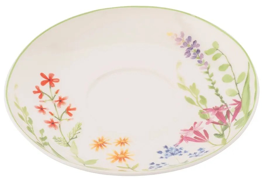 Altom Porcelanowa filiżanka jumbo z spodkiemNature Awakening 450 ml