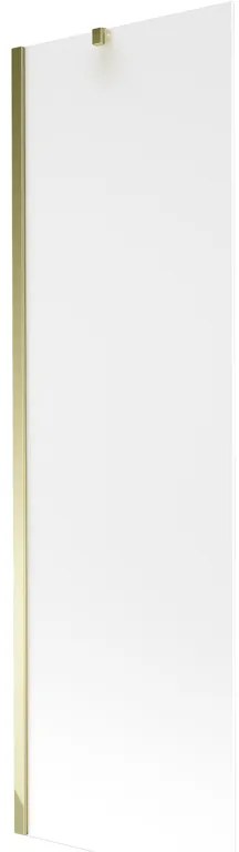 Mexen Next parawan nawannowy 1-skrzydłowy 60 x 150 cm, szron, złoty - 895-060-000-00-30-50