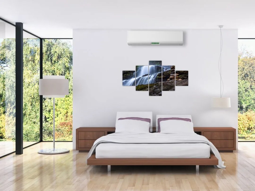 Obraz wodospadu (125x70 cm)