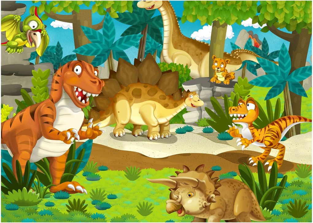 Obraz - Dinozaury (70x50 cm)