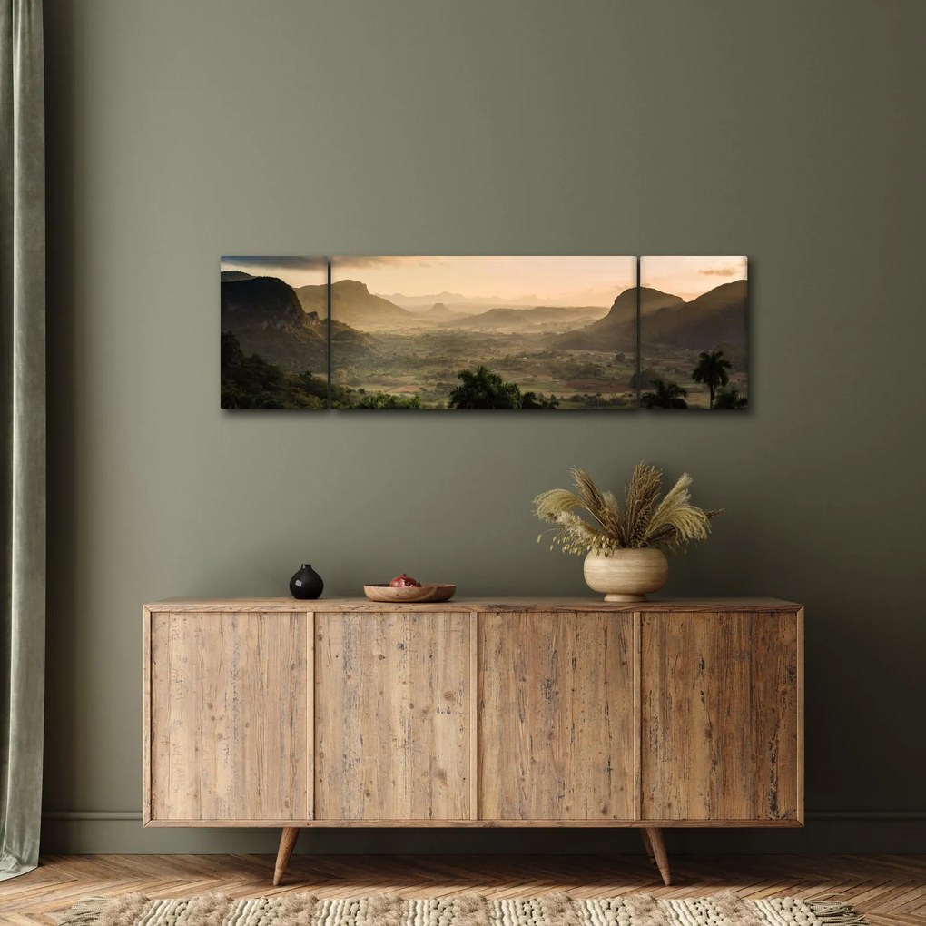 Obraz - Kubańskie szczyty (170x50 cm)
