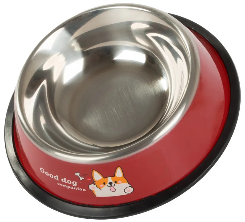 Miska ze stali nierdzewnej dla psów/kotów CAT&DOGS 150 ml - różne kolory Kolor: Niebieski