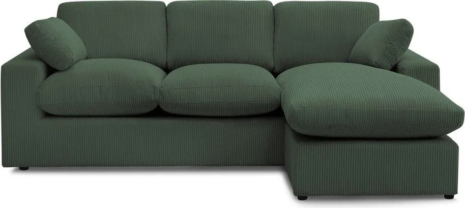 Zielony sztruksowy narożnik Belair – Bobochic Paris