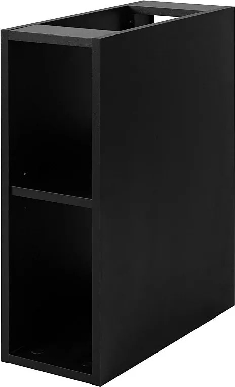 Regał Szafka łazienkowa 20 cm czarny