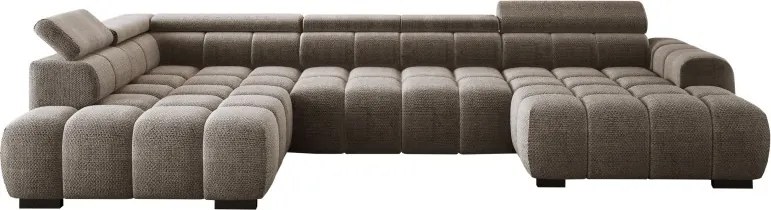 Narożnik BULL XL Lewostronny z elektryczną funkcją regulacji tkanina Eden 04 WERSAL