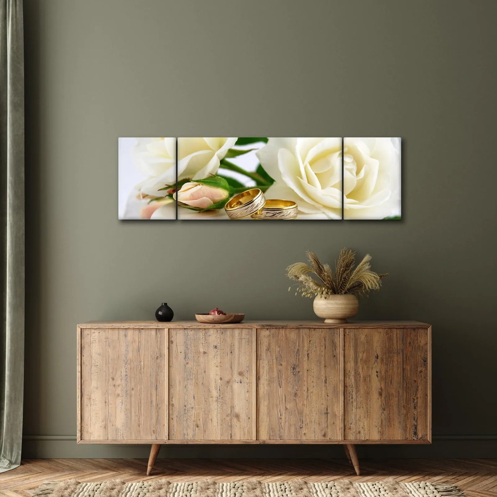 Obraz - Dzień ślubu (170x50 cm)