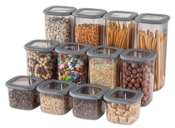 Pojemniki na żywność 12 szt. na żywność Fresco – Hermia