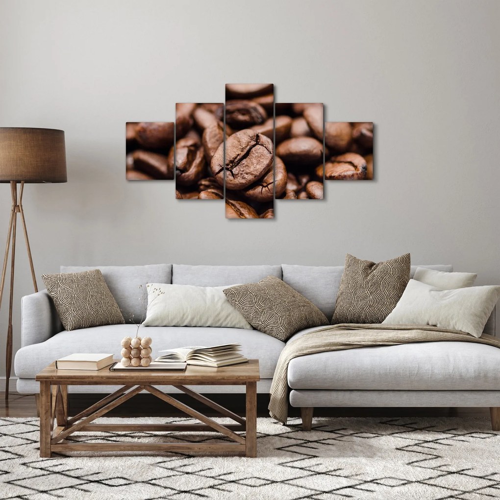 Obraz ziaren kawy (125x70 cm)