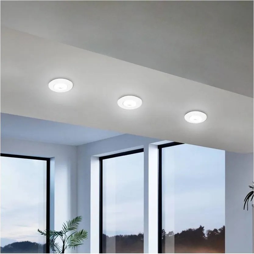 Eglo 902286 - ZESTAW 3xLED RGBW ściemnialna oprawa wpuszczana SALICETO-Z LED/4,7W/230V biały