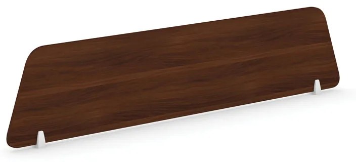 Parawan stołowy MIRELLI A+, 1400 x 300 mm, orzech
