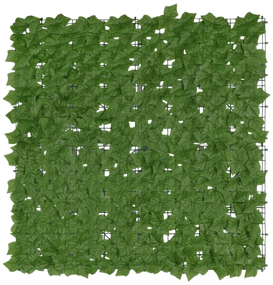 Zielona plastikowa osłona balkonowa 300x100 cm Ivy – Maximex
