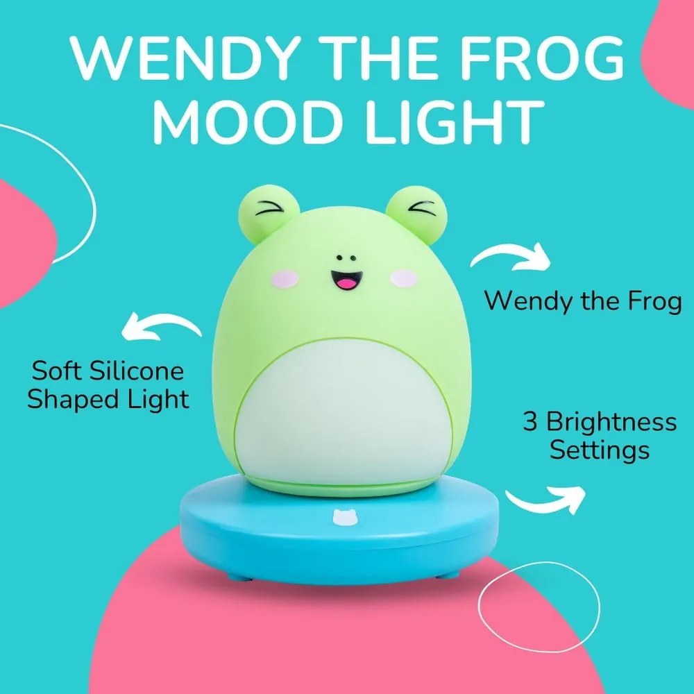 Zielona dziecięca lampka nocna Fizz Wendy – SQUISHMALLOWS