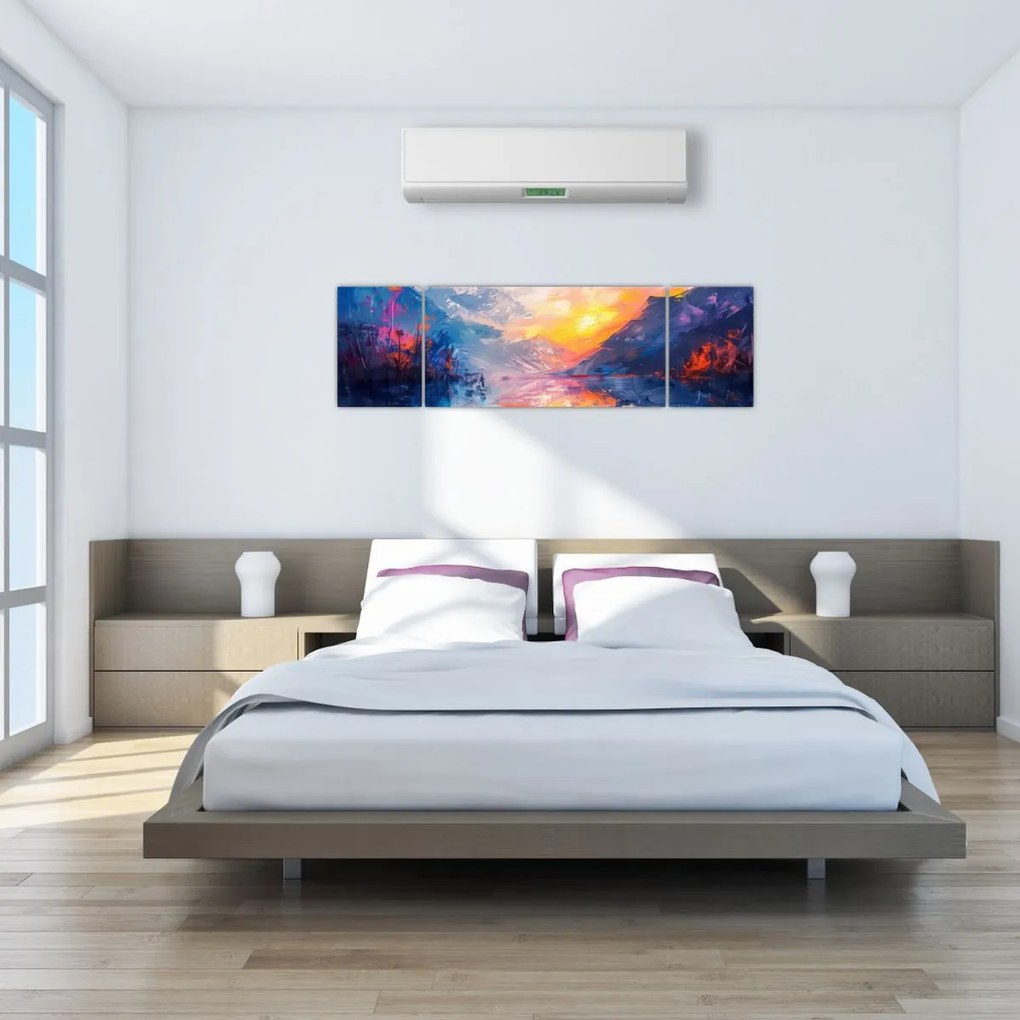 Obraz - Malarstwo krajobrazowe (170x50 cm)