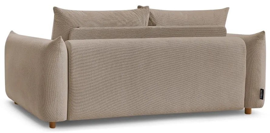 Beżowa rozkładana sofa 214 cm Ernest – Bobochic Paris