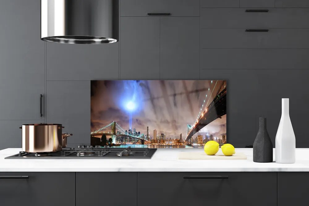 Panel Kuchenny Stalowy Most O Poranku